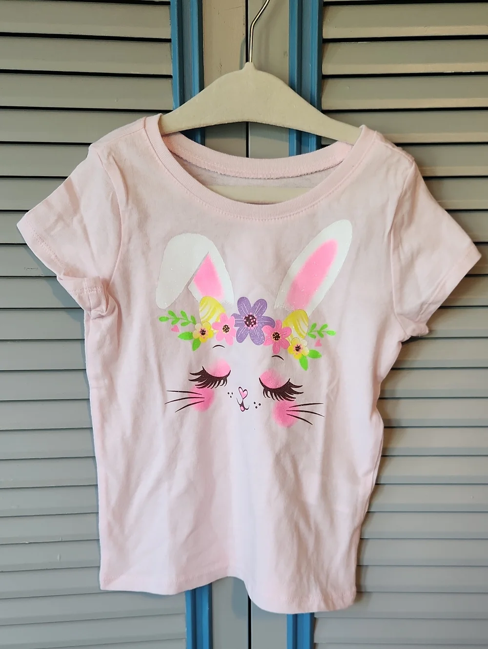 The Children's Place Pink Bunny Graphic T-Shirt